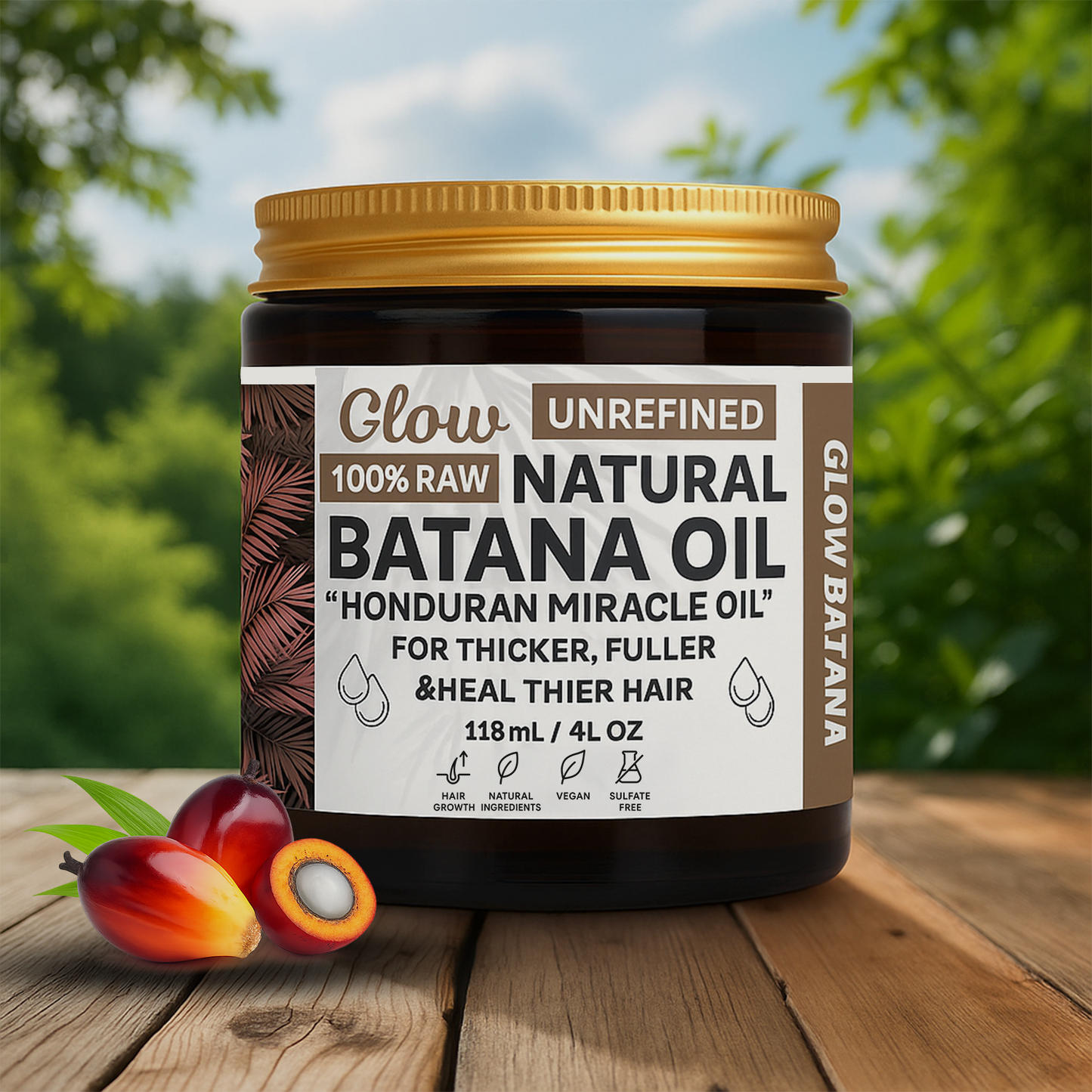 Batana Natural Hair Growth Oil